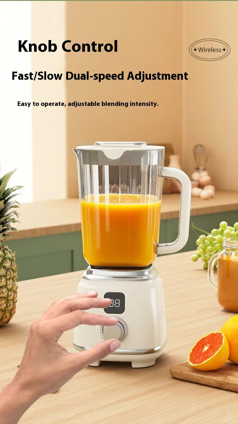 Nueva Licuadora Doméstica con 10 Cuchillas, 3000mAH, Multifuncional, Trituradora de Hielo, Extractor de Jugos, Alta Tasa de Extracción, Utensilios de Cocina