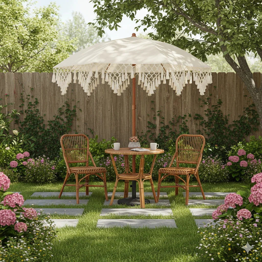 Outdoor Courtyard Sunshade Umbrella with Fashionable  UPF50+ Sun Protection Portable Beach Umbrella Sunshade Umbrella