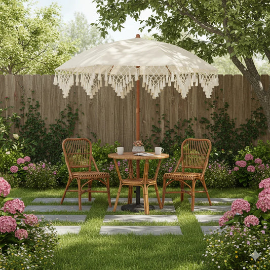 Outdoor Courtyard Sunshade Umbrella with Fashionable  UPF50+ Sun Protection Portable Beach Umbrella Sunshade Umbrella