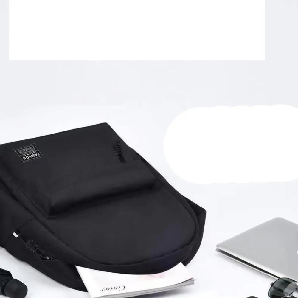 Mochila minimalista de moda para hombre, mochila versátil de gran capacidad para estudiantes, bolsa de viaje para ordenador, lavable, Unisex