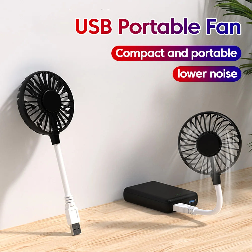 Ventilador pequeño portátil, ventilador USB, Mini ventilador de escritorio de oficina silencioso para verano al aire libre y viajes, ventilador de refrigeración USB, Mini ventiladores de enchufe para jugar ﻿