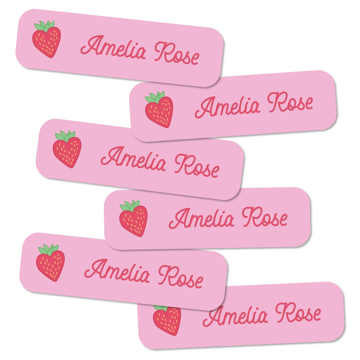 132 pegatinas de nombre personalizadas para niños, etiquetas de nombres impermeables personalizadas para botellas, loncheras, útiles escolares