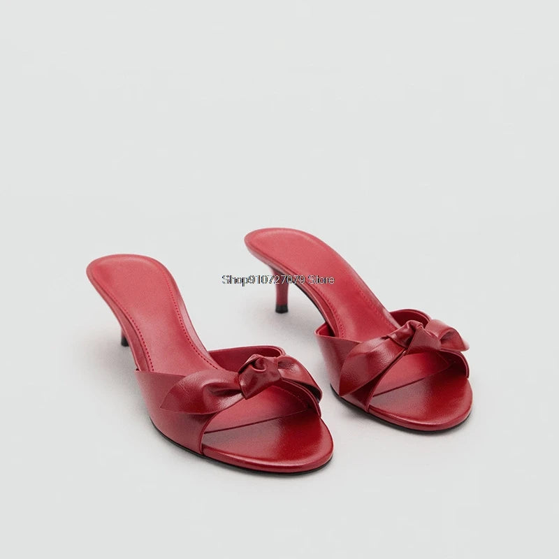Sandalias de Tacón Alto para Mujer, Primavera-Verano 2026, Nuevas Sandalias Elegantes de Cuero Pintado, Sandalias de Tacón Alto para Uso en Exteriores
