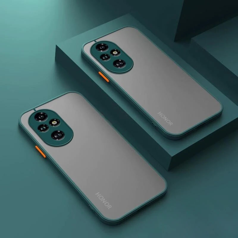 Carcasa suave esmerilada mate para Honor 200 Pro, funda de teléfono para HONOR Honor200 200pro, funda protectora trasera lisa antihuellas