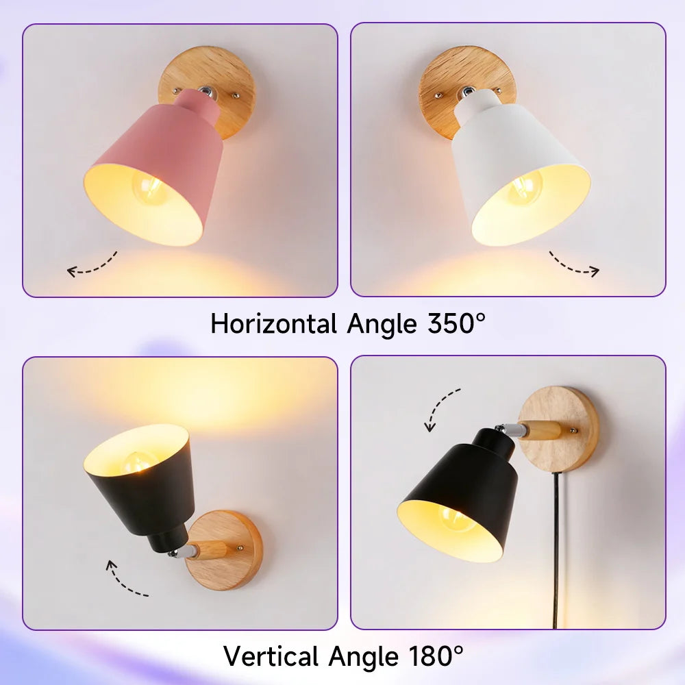 Lámpara LED de escritorio E27, lámparas de mesa con Base, bombilla reemplazable, luz de noche para habitación, dormitorio, oficina, estudio, iluminación de lectura
