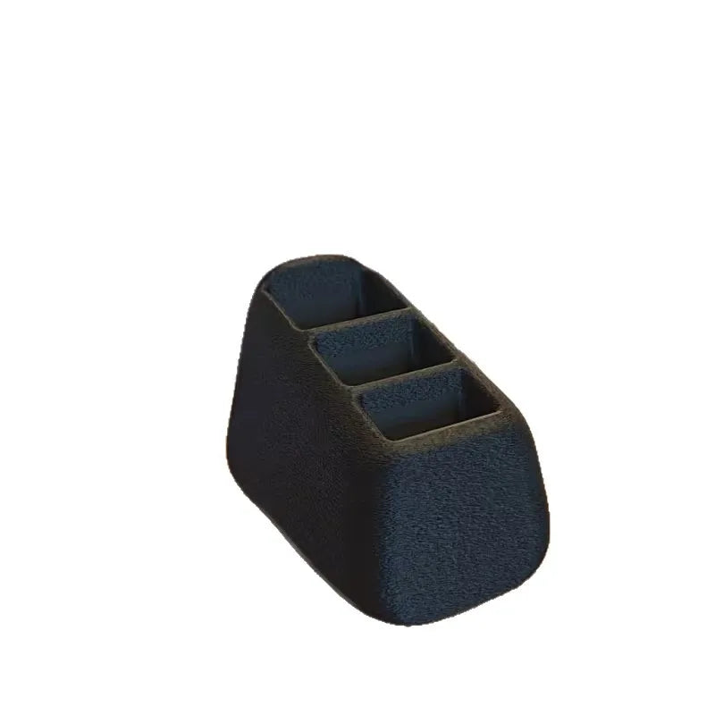 1 unidad de estante de almacenamiento para controles remotos, caja de almacenamiento para controles remotos, caja organizadora para escritorio y mesita de noche, cesta de almacenamiento multifuncional