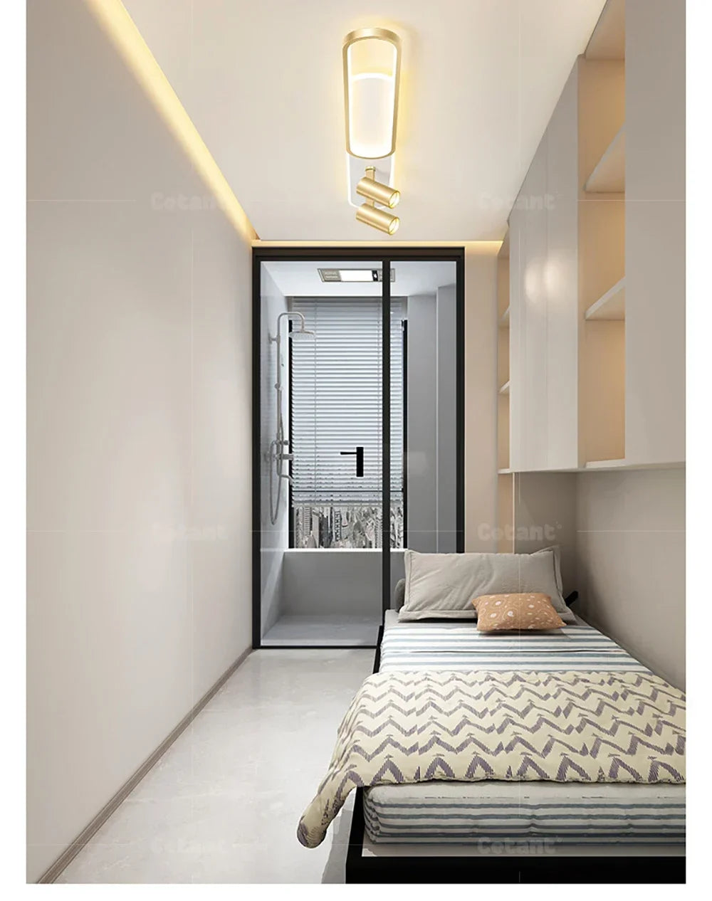 Luces de techo LED modernas con foco, candelabro de pasillo para sala de estar, pasillo, guardarropa, accesorios de iluminación interior para el hogar