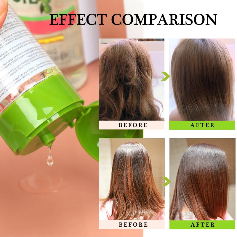 Aceite de oliva, Control del Frizz y brillo, pulidor de brillo, 6 onzas, aceite brillante para el cabello, uso diario, buen olor, aceite suave y saludable