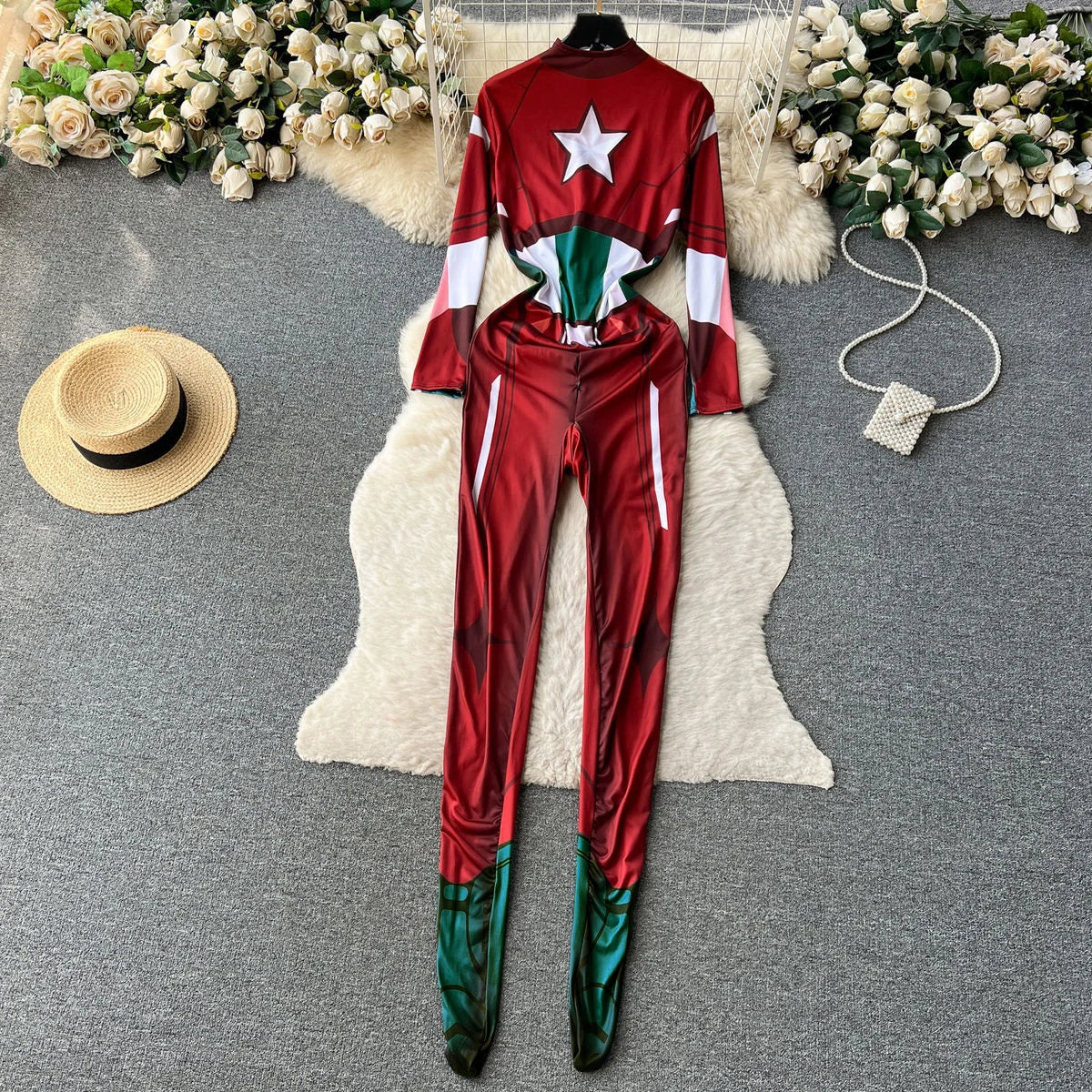 Ropa de dormir para fiesta de San Valentín, Catsuits combinados, peleles de tiras de malla eróticos íntimos ajustados, monos de mujer, lencería, conjuntos sexys