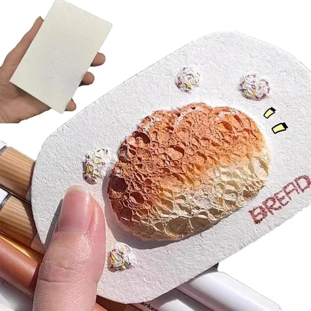 Lienzo Mágico para Dibujo 3D, Esponja para Niños, Papel para Pintar 3D, Papel para Dibujo Artístico 3D para Niños, Kit de Pintura con Textura Mágica para Niños