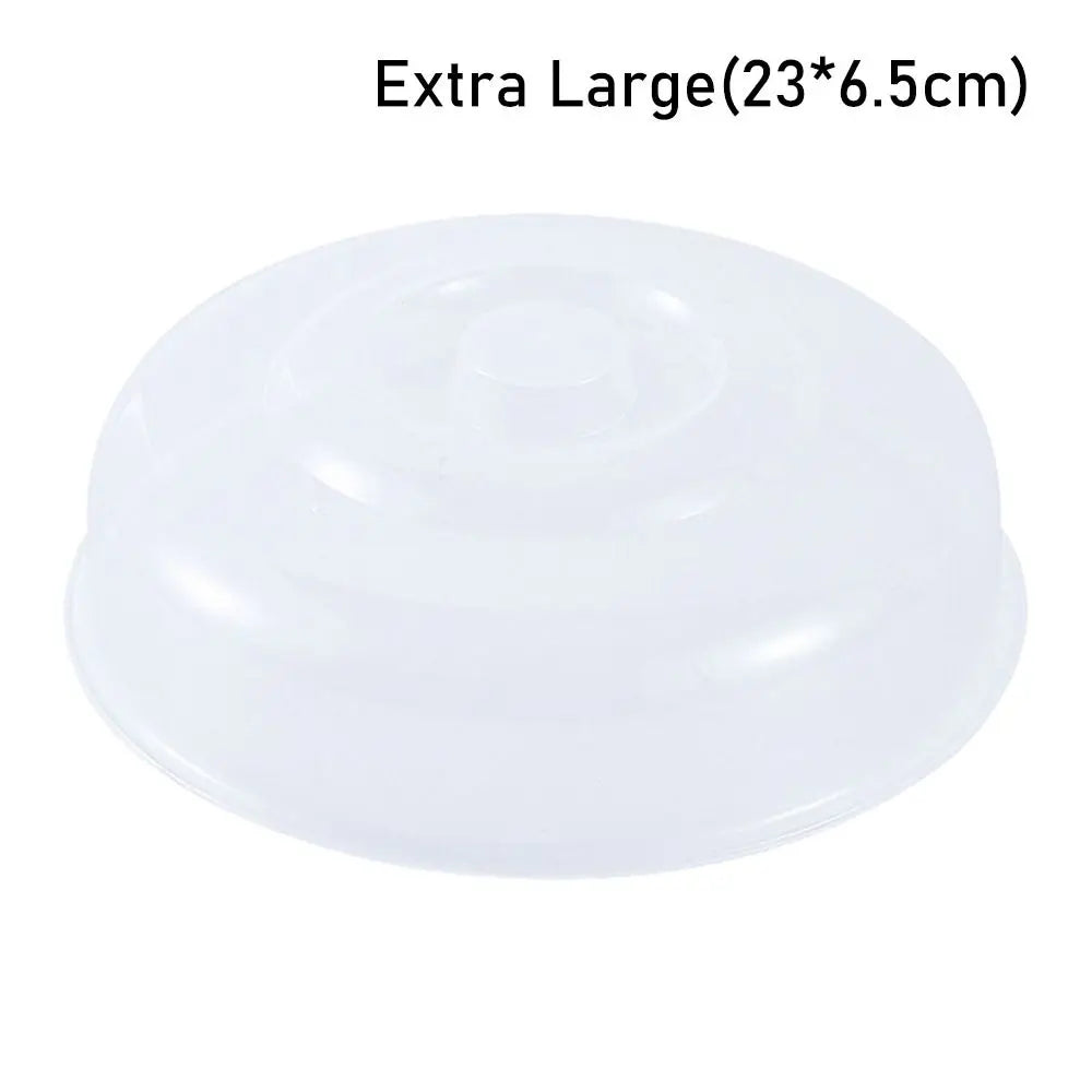 Cubierta de salpicaduras de microondas de mantenimiento fresco, 1 piezas, cubierta Universal de plástico ventilado, reutilizable para cocina, cuencos, platos para pasteles