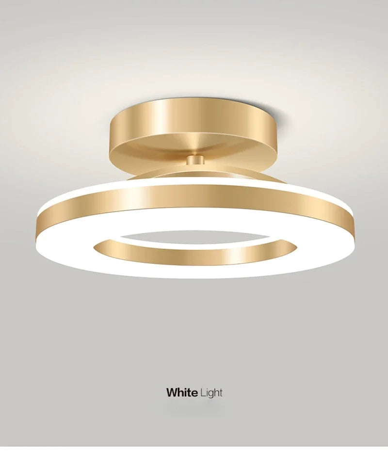 Lámpara de techo LED moderna, iluminación interior, decoración del hogar para dormitorio, mesa de comedor, sala de estar, balcón, pasillo, luz de techo