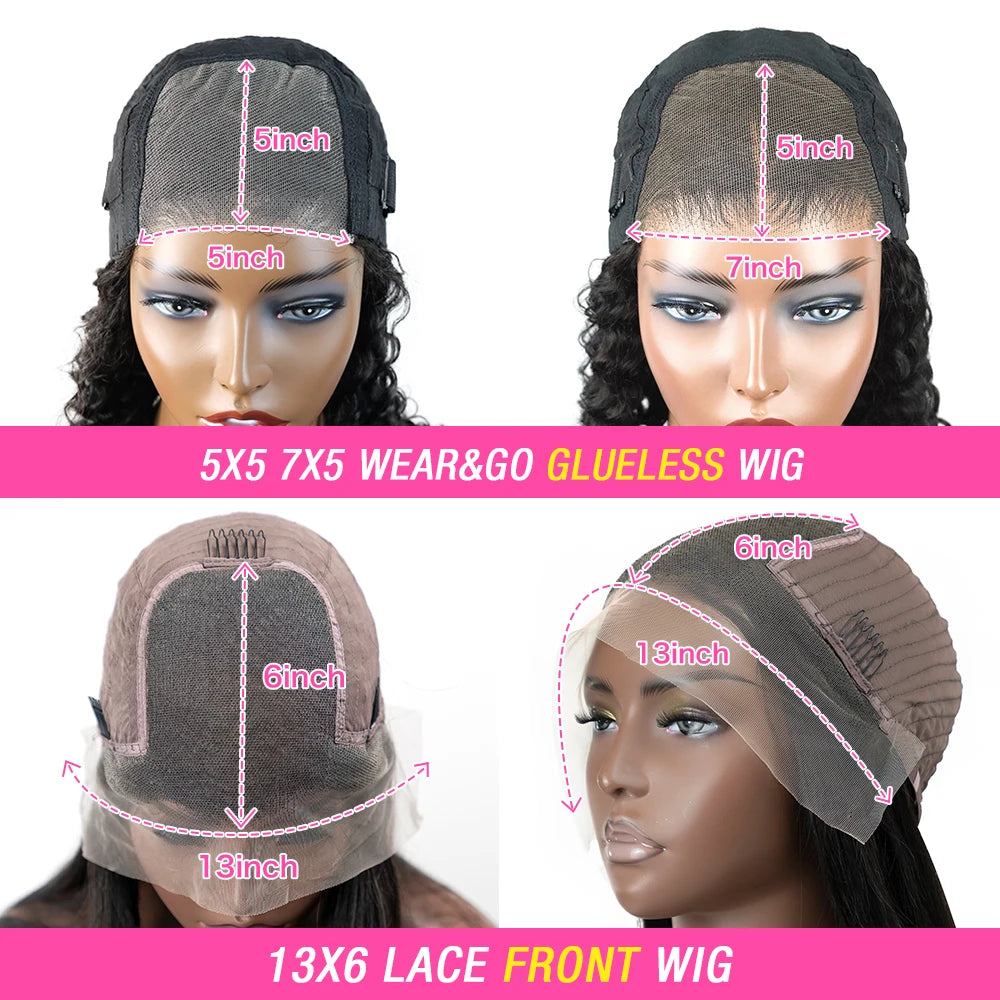 250% Pelucas rizadas de cabello humano Afro rizado 13x6 HD peluca Frontal de encaje Wear Go Glueless 5x5 pelucas de cabello humano con frente de encaje en venta