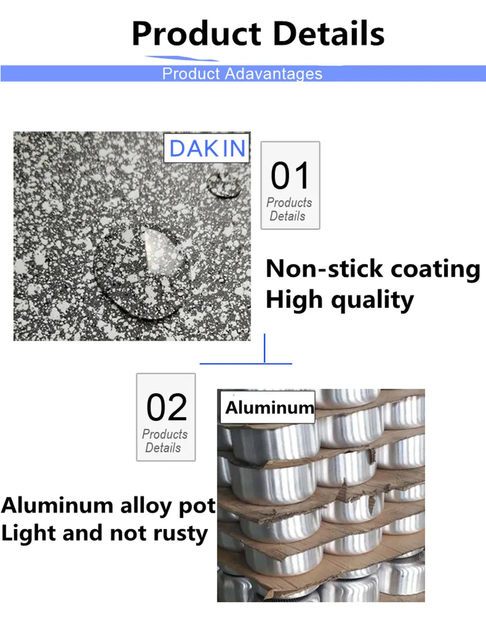 Sartén antiadherente para el hogar, Wok, Cocina de Inducción para panqueques, estufa de gas, cacerola especial, sartén antiadherente duradera