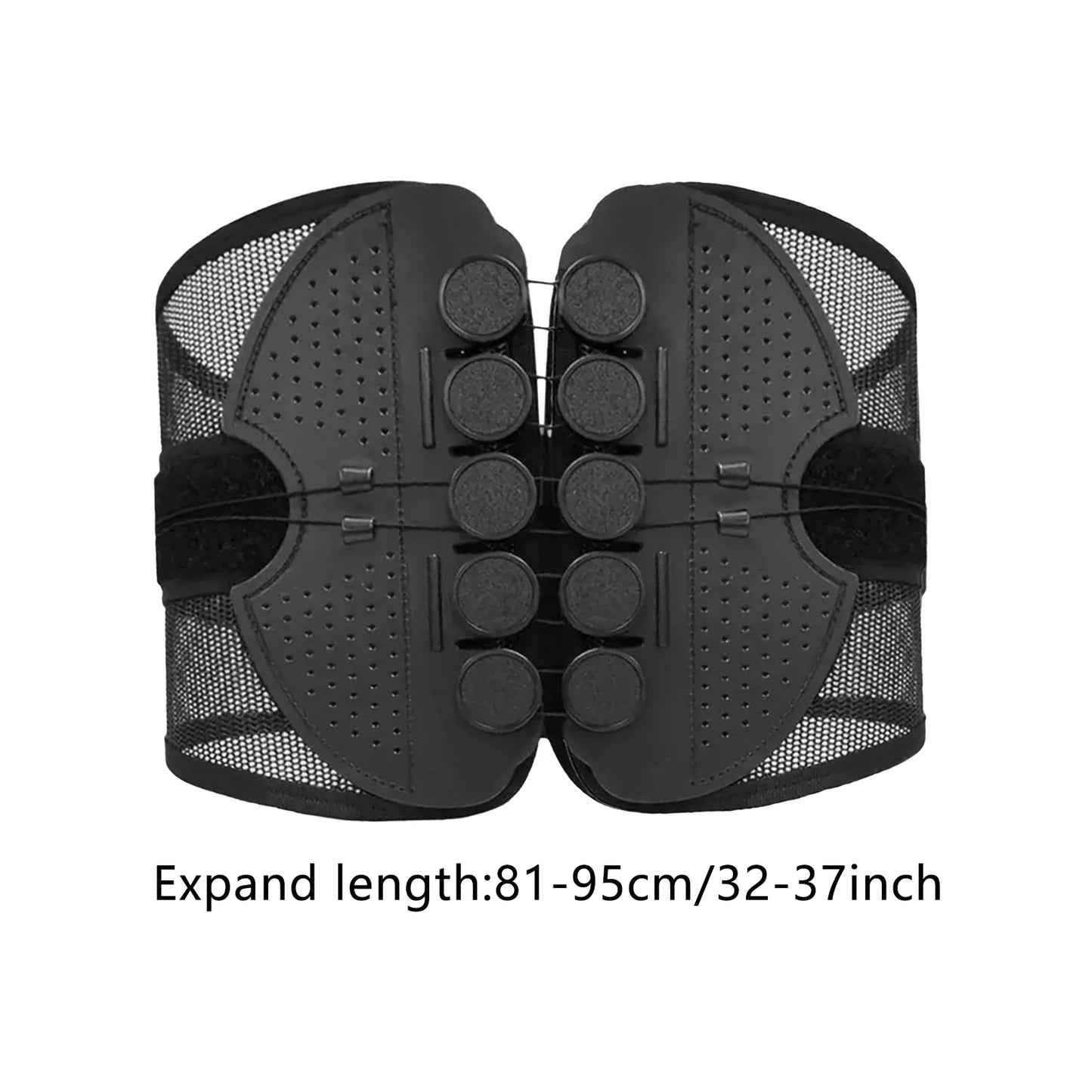 Envoltura de soporte Lumbar Unisex, Protector de cintura transpirable para espalda, Corrector de postura, cintura cálida