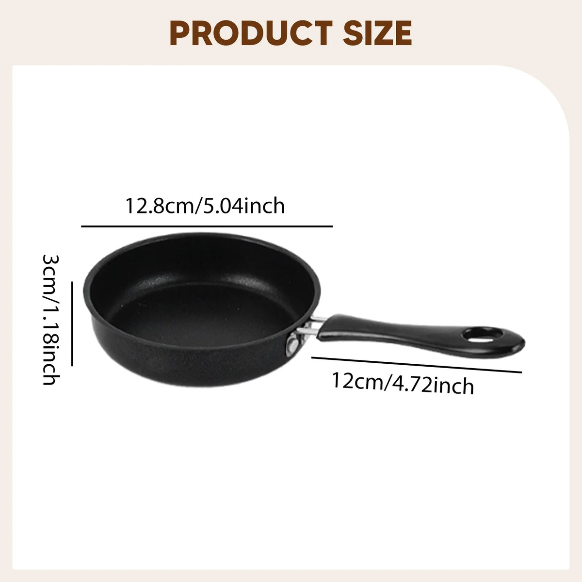 Juego de ollas y sartenes antiadherentes portátiles con Mango ergonómico de acero inoxidable, juego de cocina para el hogar, 6 piezas