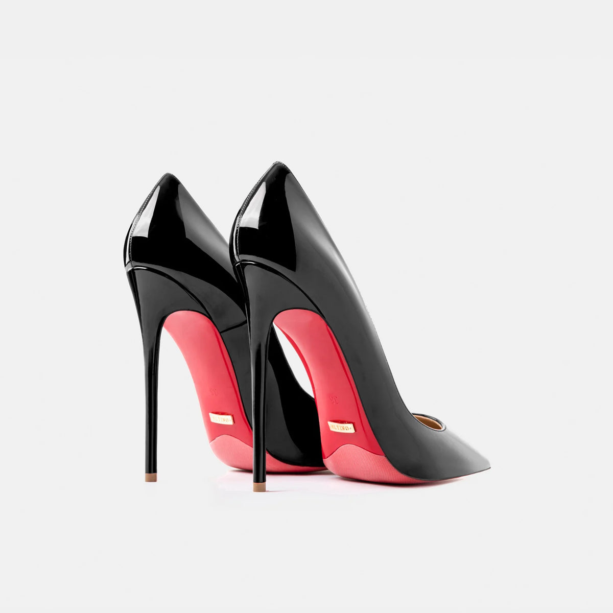 Zapatos de Tacón para Mujer 2026, Tacones de Cuero de Marca de Lujo, Zapatos de Tacón Alto con Punta en Pico y Suela Roja, Elegantes Stilettos para Damas, Zapatos de Fiesta