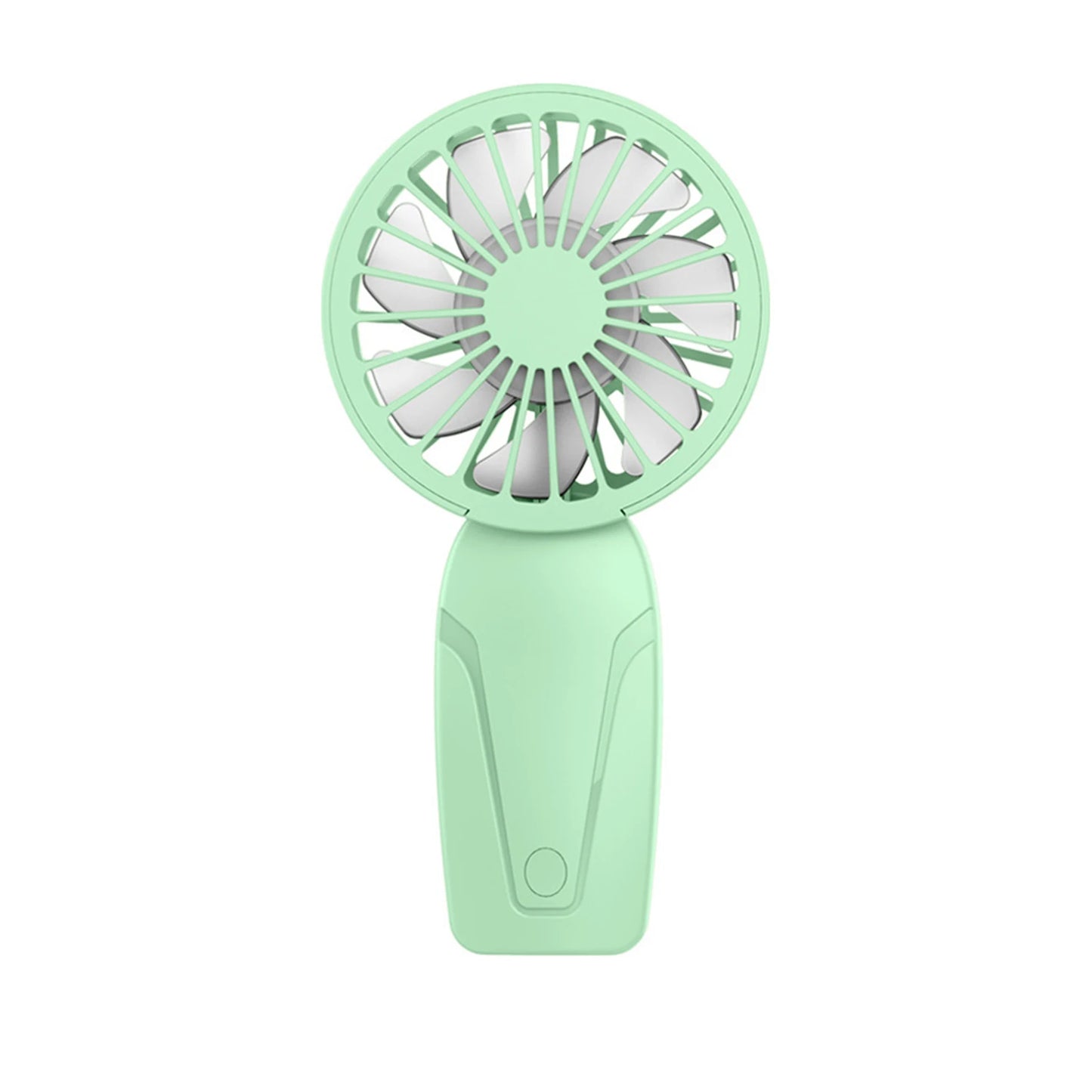 Ventilador pequeño de mano portátil, Mini ventilador de bolsillo, recargable por USB, ligero, ABS