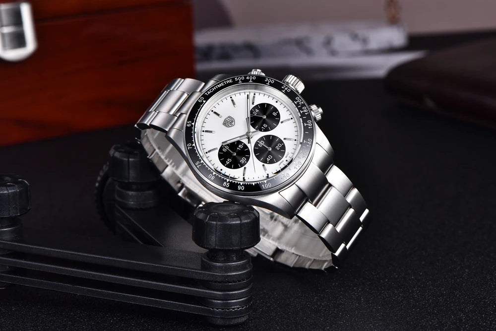 2025 nuevos relojes RollsTimi para hombre, reloj cronógrafo de cuarzo de lujo para hombre, espejo de zafiro AR, reloj de regalo resistente al agua para hombre luminoso