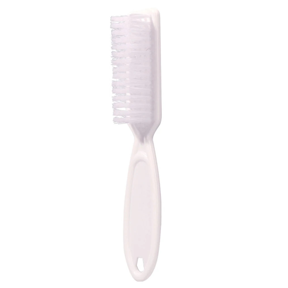 1 unidad, gran oferta, cepillo de cerdas suaves, tijeras, limpieza de la piel, cortapelos para hombres, cabezal de aceite, cuchilla para barbería, peine, accesorios de peluquero