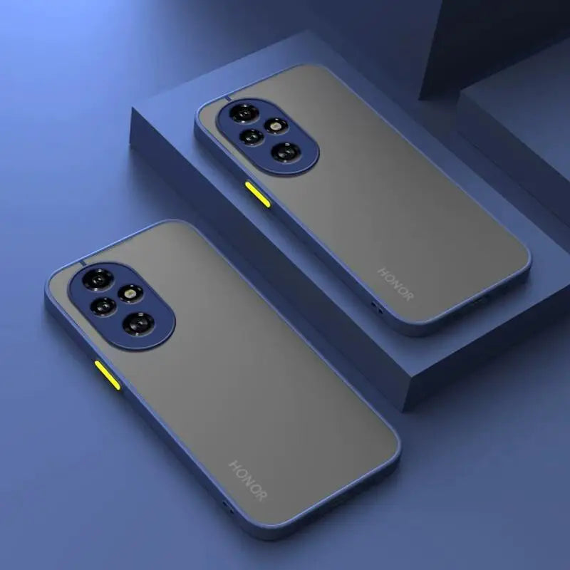Carcasa suave esmerilada mate para Honor 200 Pro, funda de teléfono para HONOR Honor200 200pro, funda protectora trasera lisa antihuellas
