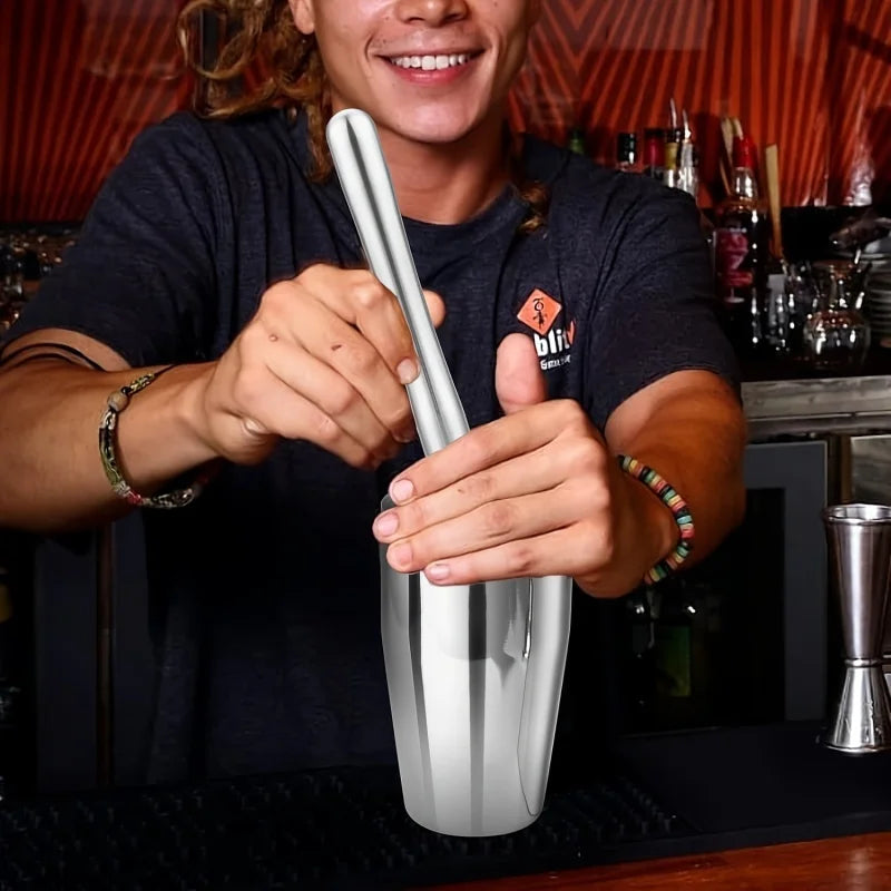 Juego de coctelera y barra, mezclador profesional de Margarita, coctelera de bebidas y Jigger medidor y cuchara mezcladora, herramientas de Bar