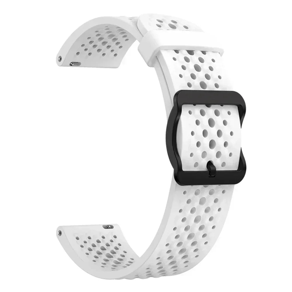 Correa de 22mm para Garmin Forerunner 570 47mm 265 255 M correa de reloj para Garmin Venu 3/Vivoactive 4 pulsera deportiva de silicona transpirable