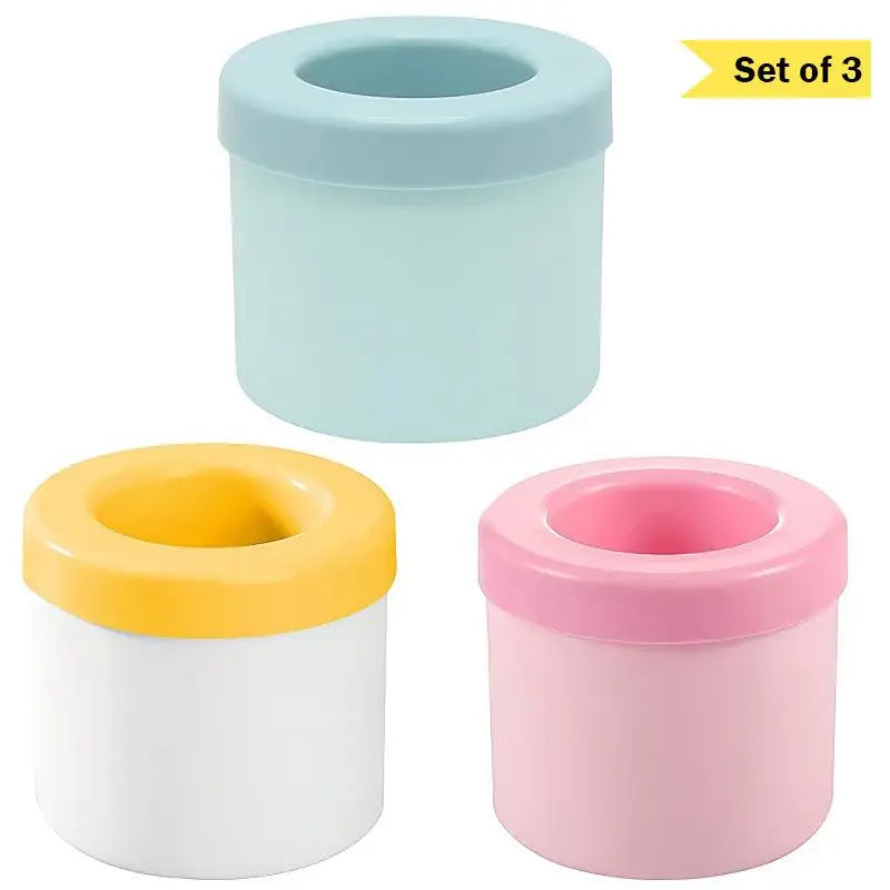 Molde de silicona para cubitos de hielo, cubo de hielo redondo, refrigerador casero DIY de verano, máquina de hielo congelada, molde creativo para cubitos de hielo, herramientas de bar