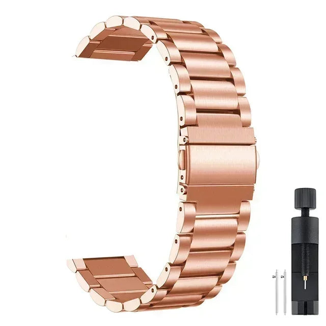 Correa de Metal de acero inoxidable de 22mm para CMF de Nothing Watch Pro, Correa de reloj para CMF Watch Pro 2, Correa de repuesto