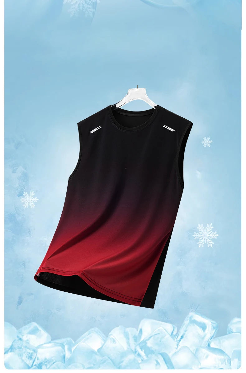 Chaleco de Verano de Secado Rápido para Maratón, Chaleco Deportivo Ligero y Transpirable para Hombre, Chaleco de Malla Absorbente de Humedad para Correr