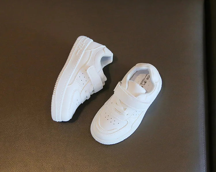 Zapatillas, zapato para niña, primavera Otoño, zapato blanco para niño, zapato informal para correr para niño, zapatillas de suela blanda antideslizantes, tenis para niño, artículo superventas