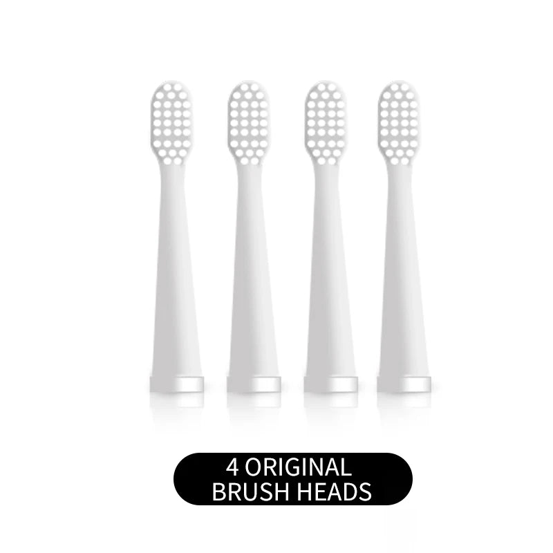 Jianpai-cepillo de dientes eléctrico para adulto, dispositivo acústico clásico, color blanco y negro, modo de 5 engranajes, carga USB, resistente al agua IPX7