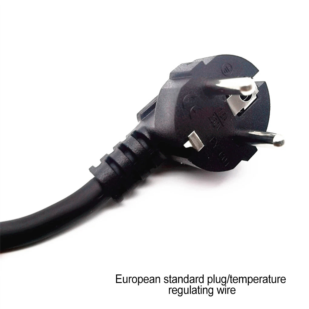 Cable de Control del termostato de la bandeja para hornear eléctrica de temperatura ajustable, cómodo y práctico, seguro como se muestra