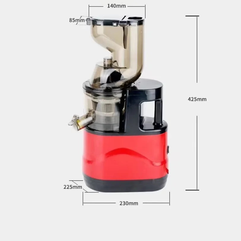 Extractor de Jugos Centrífugo de Boca Ancha para Frutas, Exprimidor Compacto, Máquina para Hacer Jugos, Exprimidor de Jugos Frescos, Fácil de Limpiar