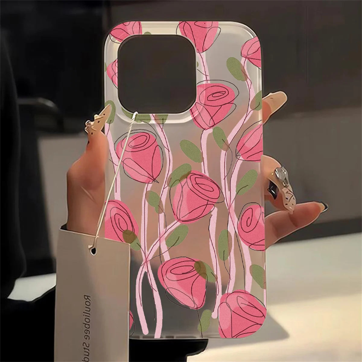 Fundas Transparentes Mate para iPhone 17 16 15, Funda para iPhone 16 Pro Max 15 14 12 11 13 Air, Fundas Protectoras Antigolpes, Cubierta Suave para Teléfono