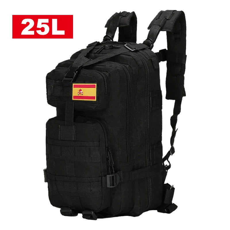Mochila táctica de 50L/25L /32LT, mochilas de viaje de gran capacidad para hombre, bolsas multifuncionales impermeables para deportes al aire libre