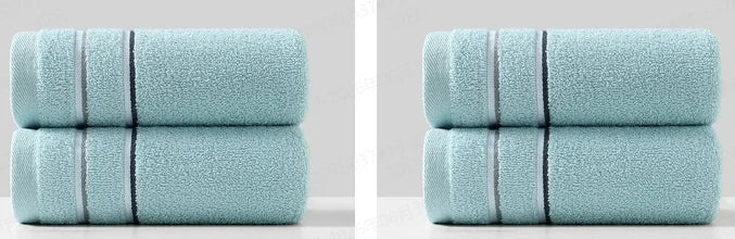 Toalla de Algodón para Baño, Toalla de Mano Suave de Secado Rápido, Toalla Facial Gruesa para Baño, Gimnasio, Spa, Adultos, Hotel, Viajes, Estudiantes