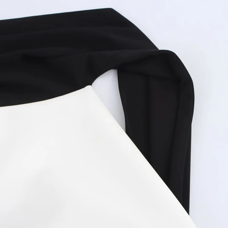 MUJER Vestido corto blanco con espalda descubierta para mujer, vestidos de fiesta elegantes con cuello Halter para mujer, minivestido con hombros descubiertos, novedad en vestidos para mujer
