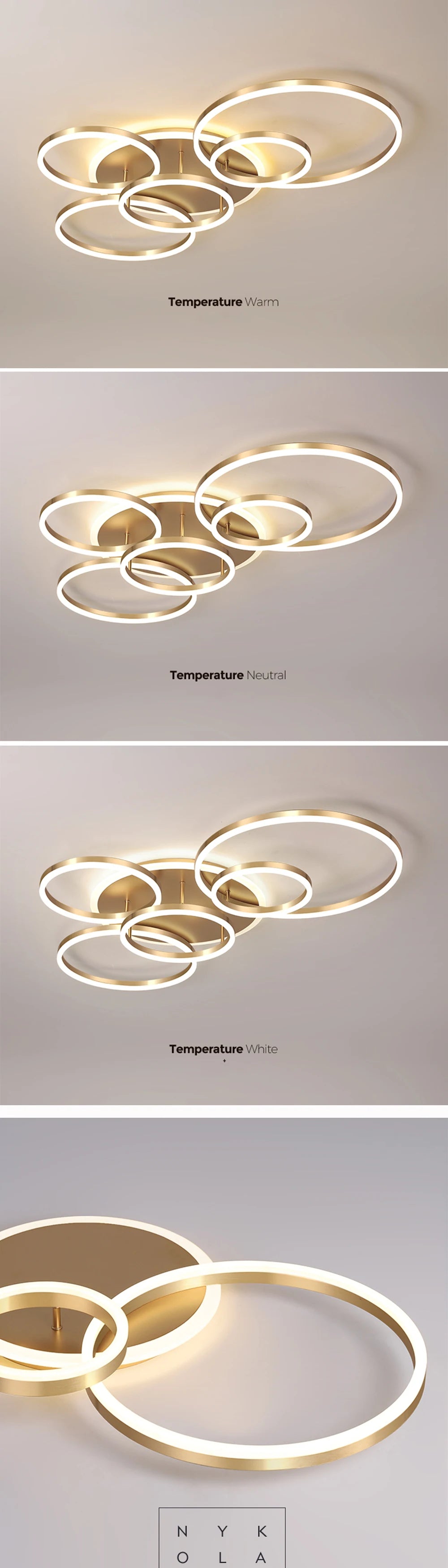 Lámpara de techo LED moderna, iluminación para el hogar, sala de estar, estudio, dormitorio, lámpara de techo regulable, iluminación interior, lámparas de decoración