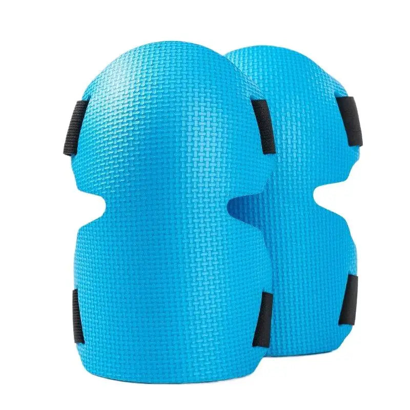 1 par de protectores de rodilla para trabajo y jardinería, gruesos, resistentes al desgaste, con correas ajustables