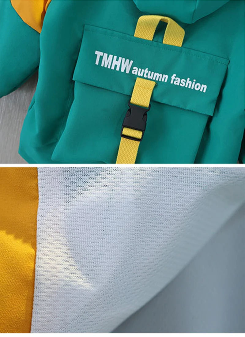 Abrigo para bebés, moda de primavera y otoño, uniforme de béisbol para niños, regalo de cumpleaños, chaqueta deportiva, ropa de abrigo para niños de 2 a 7 años