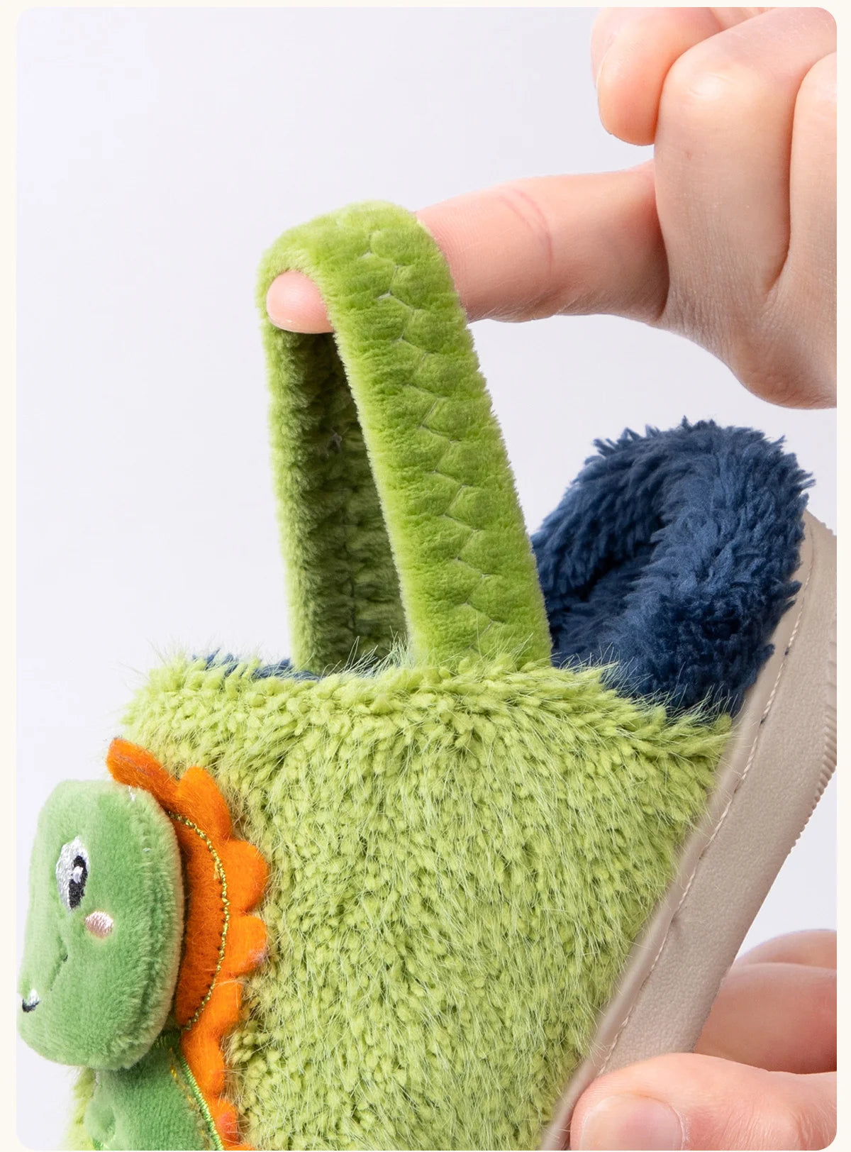 MELITTDEER Zapatillas de dibujos animados para niños, zapatillas de otoño, suaves y cálidas, zapatos de interior para niños, recién llegado 2025, dinosaurio de dibujos animados