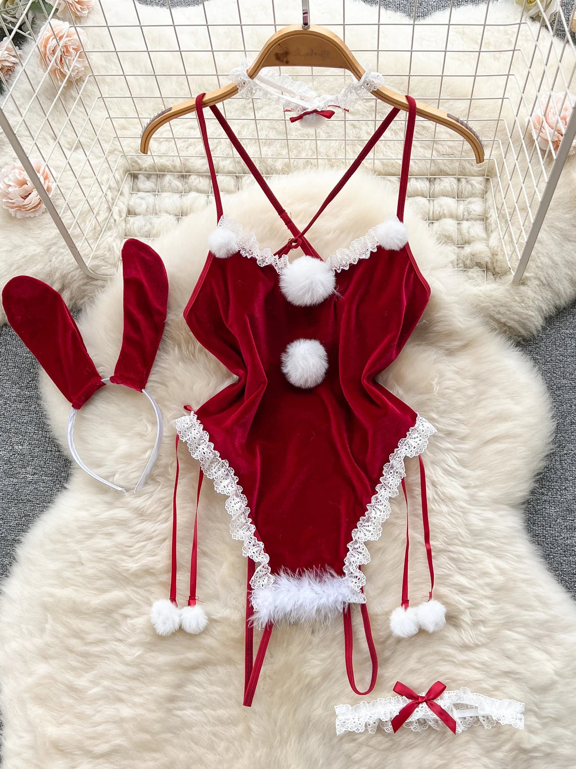 Ropa de dormir para fiesta de San Valentín, Catsuits combinados, peleles de tiras de malla eróticos íntimos ajustados, monos de mujer, lencería, conjuntos sexys