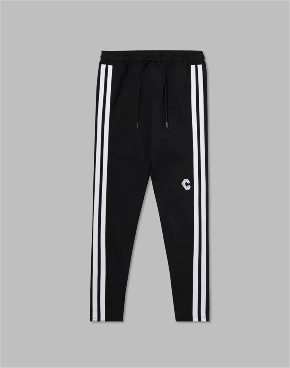 Corons 2024, pantalones de chándal a rayas laterales para hombre, pantalones de algodón para entrenamiento de gimnasio, pantalones pitillo informales a la moda para hombre