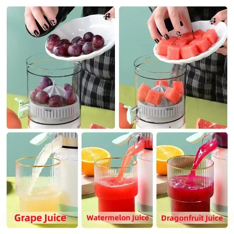 Exprimidor eléctrico de frutas de acero inoxidable, máquina de jugo de naranja, herramientas de cocina para el hogar