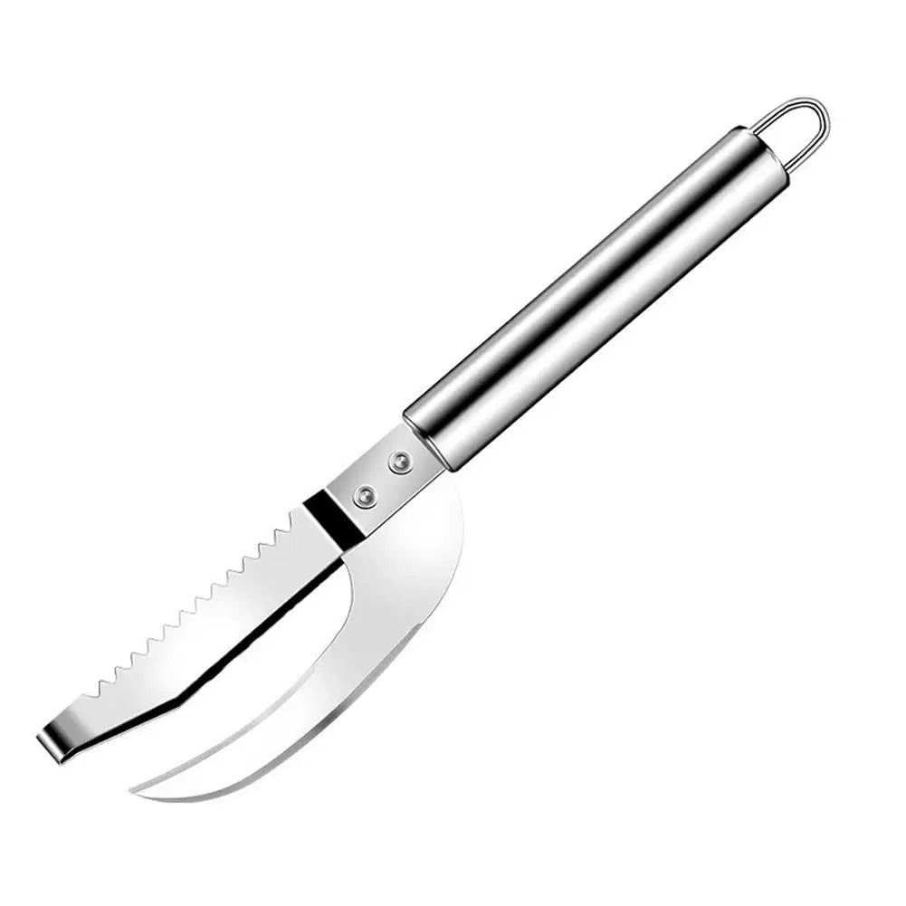 Cepillo 2 en 1 para Pescado, Removedor Rápido de Escamas, Herramienta para Desescamar Pescado, Cuchillo de Pesca, Herramientas de Limpieza, Accesorios de Cocina