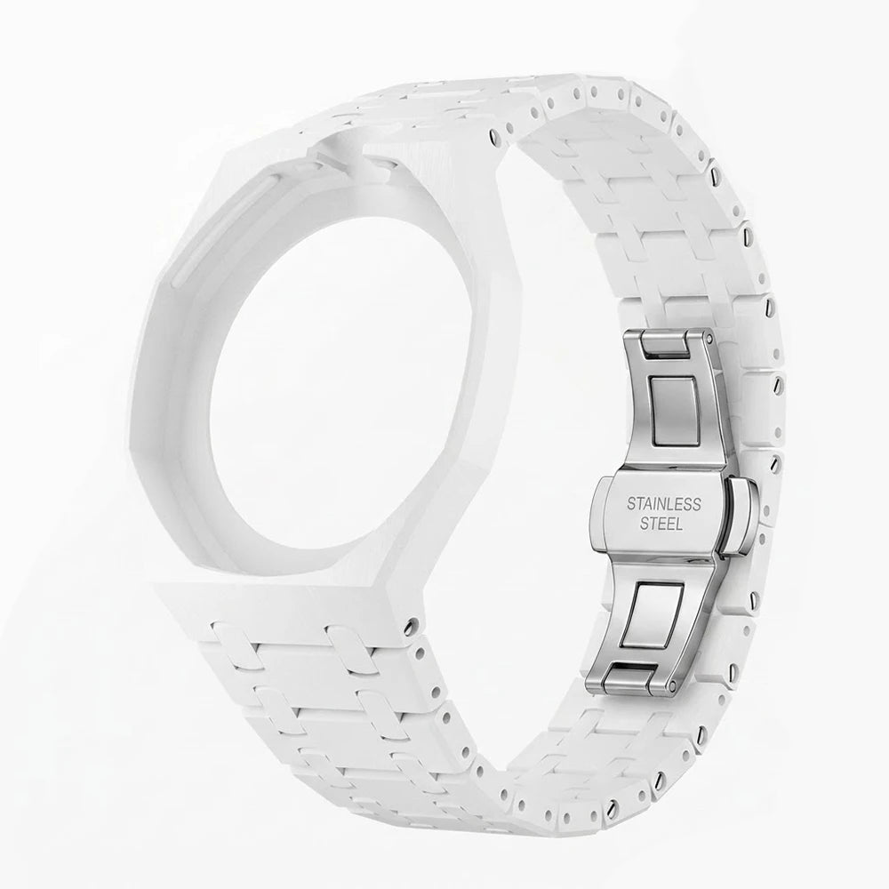Kit de Modificación de Plástico de Lujo para Reloj Swatch X AP Royal POP, Caja de Reloj Ecológica, Correa de Reloj, Accesorio de Conversión de Reloj de Bolsillo