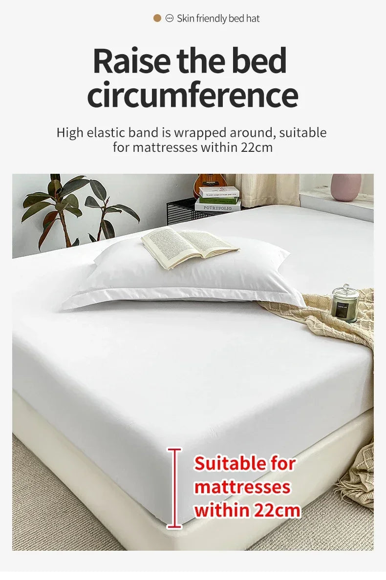 Sábana bajera cepillada de color sólido de primera calidad, tejido de satén ultrasuave para noches acogedoras: ropa de cama hipoalergénica y de fácil cuidado