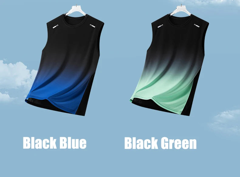 Chaleco de Verano de Secado Rápido para Maratón, Chaleco Deportivo Ligero y Transpirable para Hombre, Chaleco de Malla Absorbente de Humedad para Correr