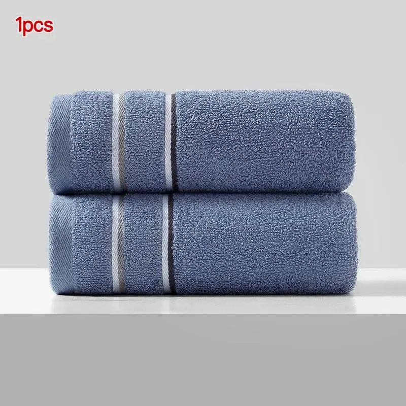Toallas de algodón puro para el hogar, suaves y absorbentes, de secado súper rápido, para baño, dormitorio estudiantil y hotel.